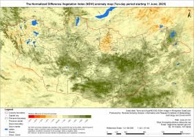 MODIS product-NDVI Anomaly